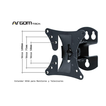 Argom 13" - 29" Tilting Panel TV Wall Mount